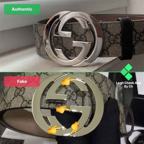 mens gucci belt how to tell fske vs real|authentic Gucci belt buckle.